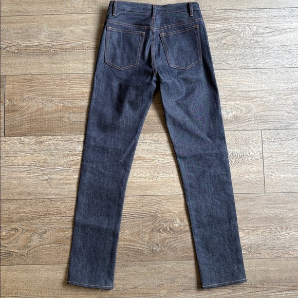 A.P.C. Men’s Petit New Standard Japanese Selvaged Denim Mid Rise Tapered Jeans - Picture 3 of 5